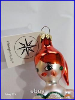Very Rare Christopher Radko 1996 Twinkle Toes Ballerina Italian Ornament Very Rare Christopher Radko 1996 Twinkle Toes Ballerina Italian Ornament