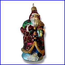 Vintage Christopher RADKO 1999 PETITE VINTAGE SANTA SET