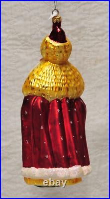 Vintage Christopher Radko 2010 St. Petersburg Santa No. 98.336.0 Large 10 size