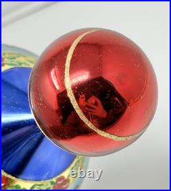 Vintage Christopher Radko Circle Of Santas 15th Anniversary Ornament Marks Seen