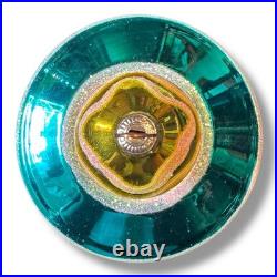 Vintage Christopher Radko Friendly Visitor UFO Christmas Ornament Flying Saucer