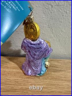 Vintage Glass Nos Christopher Radko Nativity Ornament