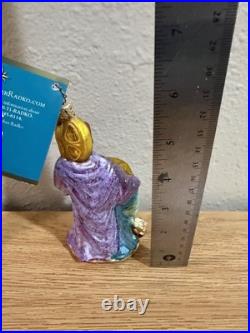 Vintage Glass Nos Christopher Radko Nativity Ornament