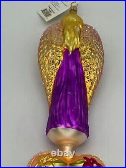 Vintage NEW Christopher RADKO 1998 PRAYER TO MY LOVE Ornament 98-009-0 Purple