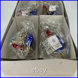 Vintage NEW Christopher RADKO 2000 21st CENTURY SANTA Italian Ornament 00-307-0