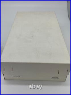 Vintage NEW Christopher RADKO 2000 PETITE WINTER STAR BLOSSOM Glass Ornament