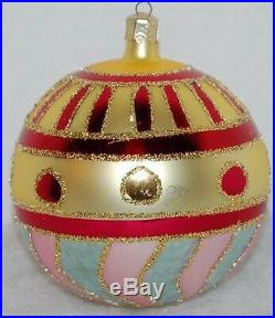 Vintage RADKO VIENNA 1901 Ball Christmas Ornament 91-127-0