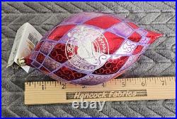 Vintage RARE Christopher Radko Exclusive For Red Hat Society Drop Dead Gorgeous