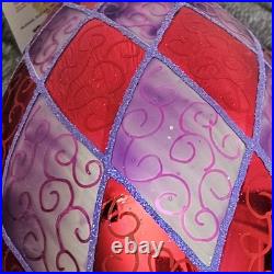 Vintage RARE Christopher Radko Exclusive For Red Hat Society Drop Dead Gorgeous