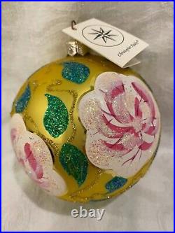 Vintage Rare Christopher Radko Glass Ball Ornament, CAMILLE, NWT, 4, 94-212-0