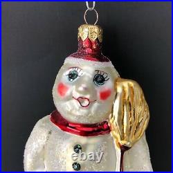 Vintage Snowman Radko ornament