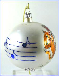 Vintage' Swinging Pussycats Band' Christmas Ornament, C. Radko, Early 90's
