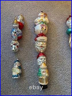 Vintage christopher radko christmas ornaments set of 16
