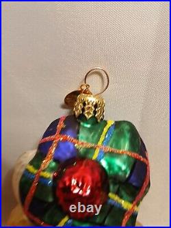 Vtg Christopher Radko 2001 HIGHLAND FLING Hoppy VanderHare Christmas Ornament