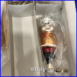 Vtg Christopher Radko Rare 1995 And Snowy Make 8 Ornament, 7 Dwarves Snow White