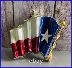 Vtg Christopher Radko Spirit Of Texas Ornament Cowboy Boot Star Flag No Box HTF Vtg Christopher Radko Spirit Of Texas Ornament Cowboy Boot Star Flag No Box HTF