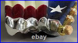 Vtg Christopher Radko Spirit Of Texas Ornament Cowboy Boot Star Flag No Box HTF