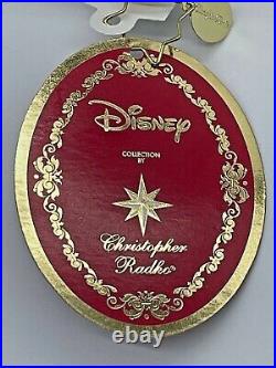 WDW 50th Anniversary EPCOT Spaceship Earth Christopher Radko Ornament Disney NWT